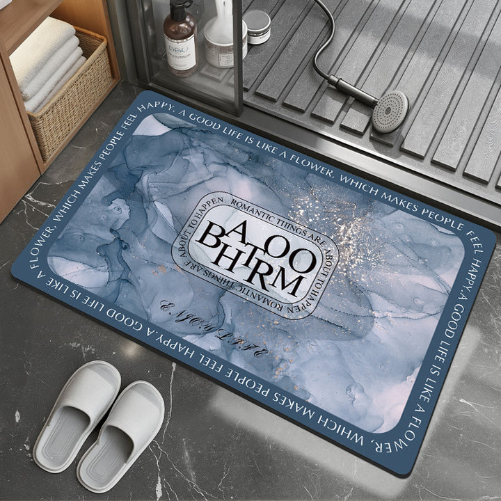 Luxurious Bathroom Floor Mat Kalsten