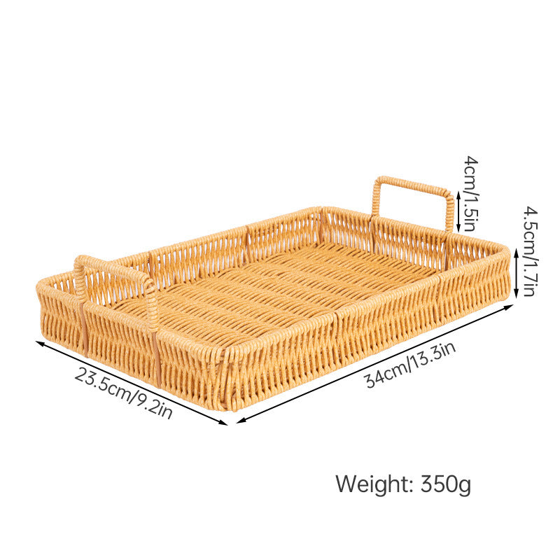 Handwoven Serving Tray Kalsten