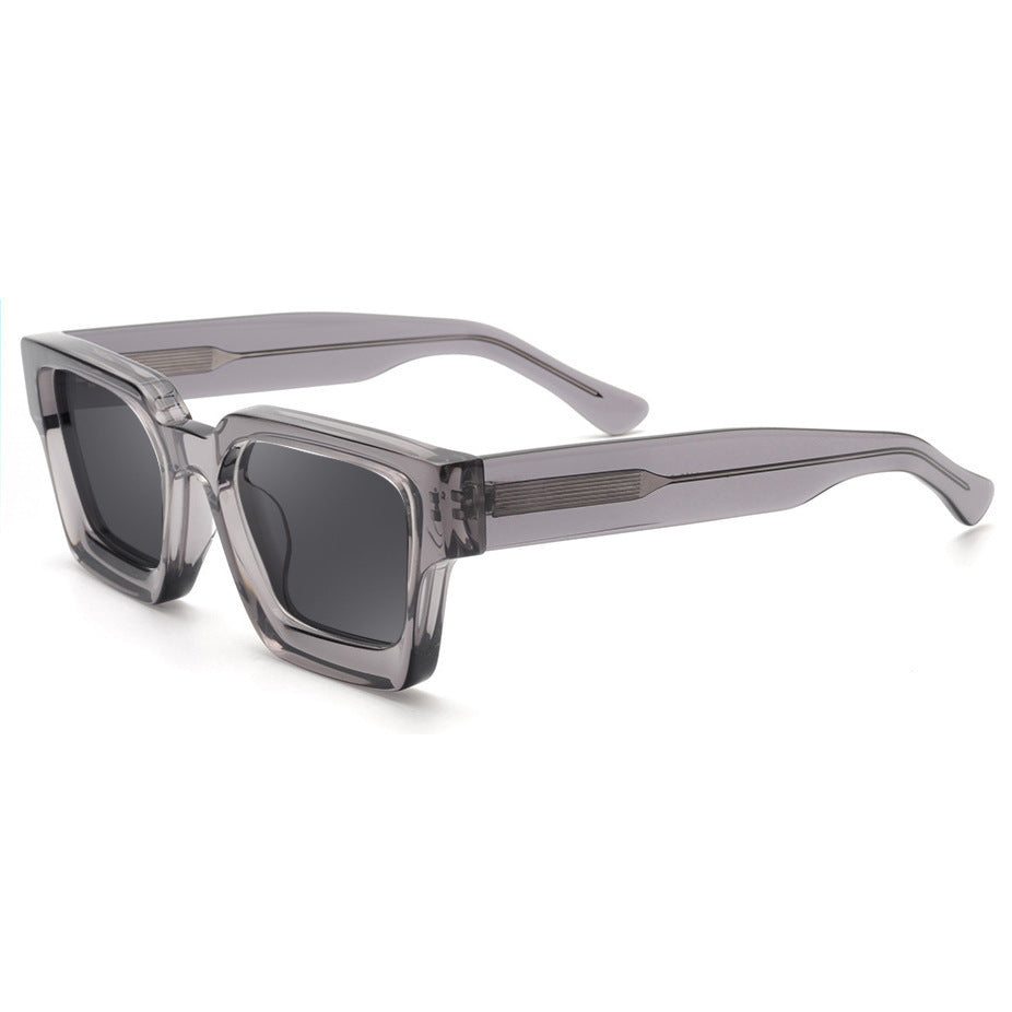 Women's sunglasses with square frame and polarized lenses Kalsten