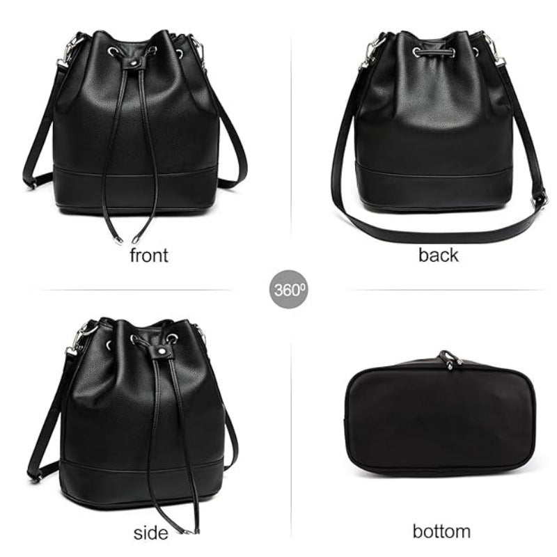 Practical drawstring bag with adjustable shoulder strap Kalsten