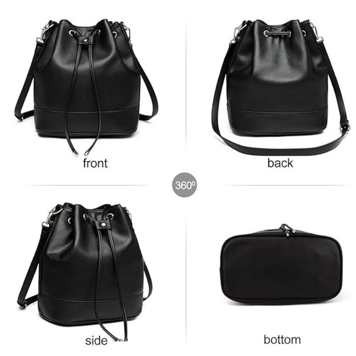 Practical drawstring bag with adjustable shoulder strap Kalsten