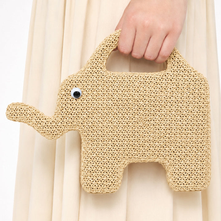 Playful Elephant-Shaped Handbag