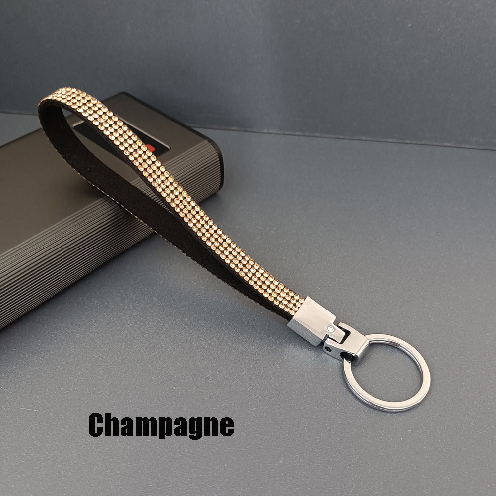 Elegant Rhinestone Keychain Strap Kalsten