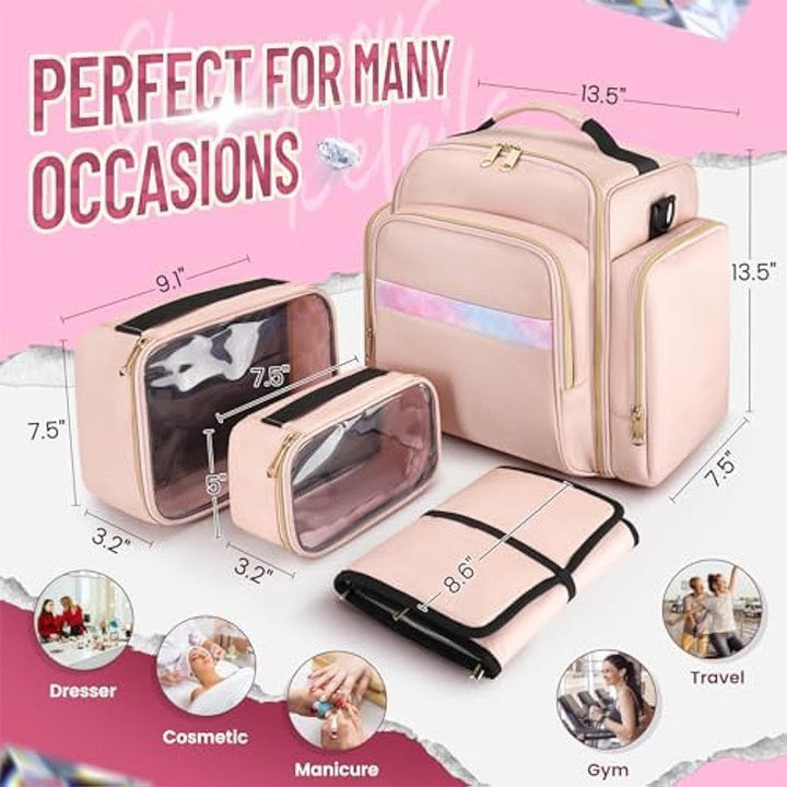 Cosmetic Organizer with Multiple Compartments Kalsten
