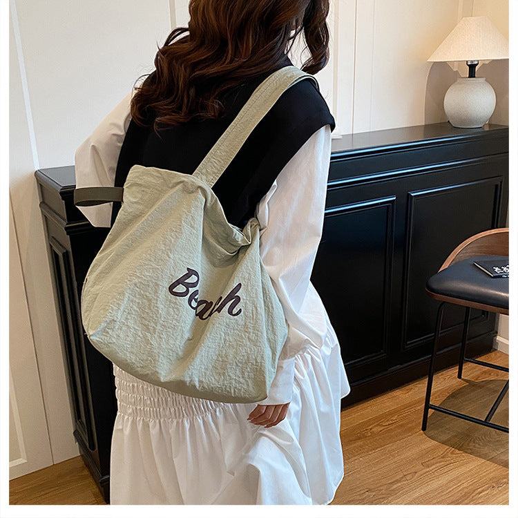Spacious Canvas Tote Bag Kalsten