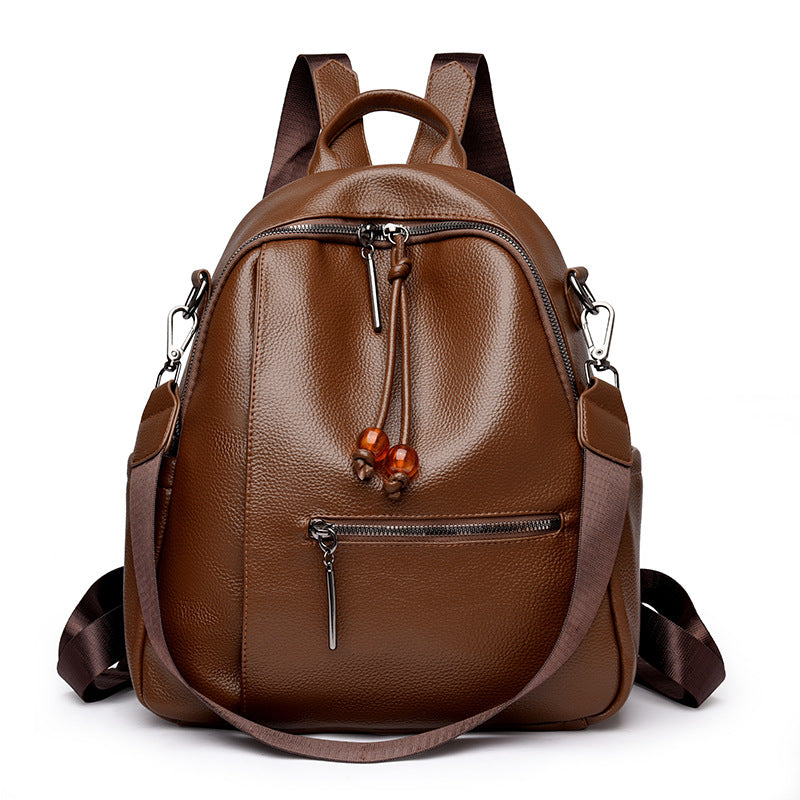 Premium Leather Travel Backpack Kalsten