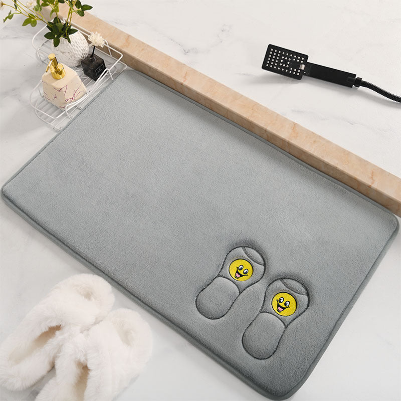 Cartoon-Themed Bath Mat Kalsten