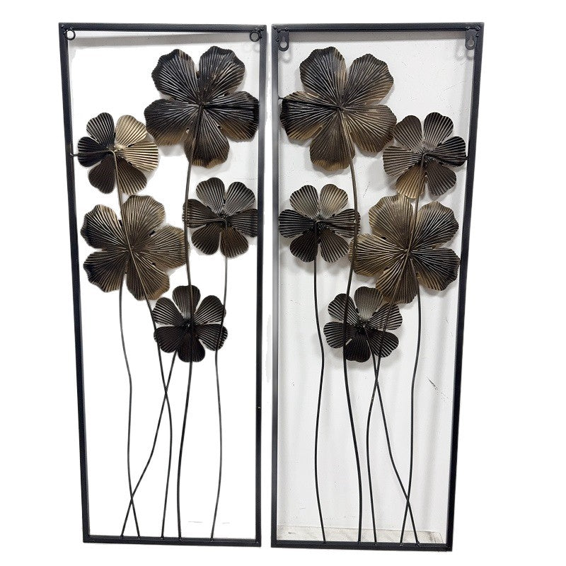 Artistic Floral Wall Metal Decor Kalsten