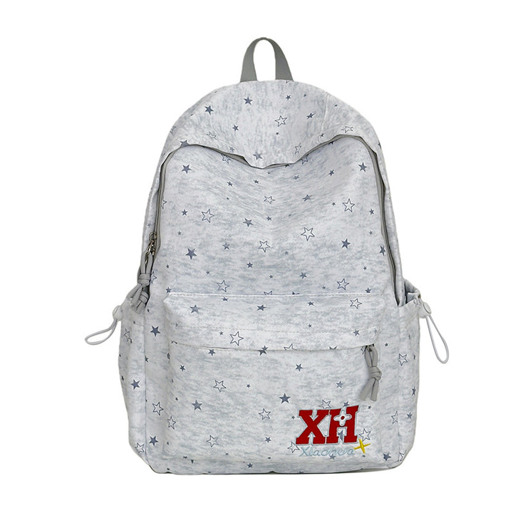 Casual Star-Embellished Backpack Kalsten 1791205546