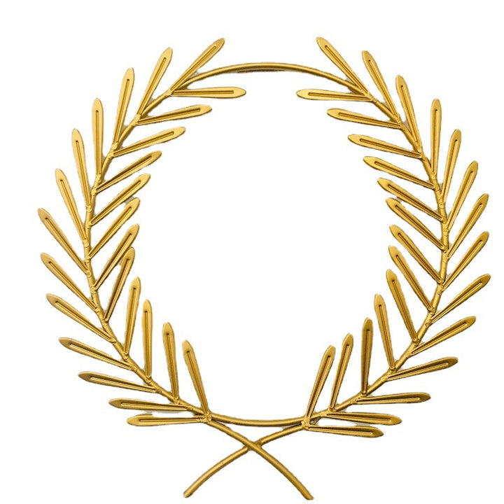 Decorative Metal Wreath for Wall Art Kalsten