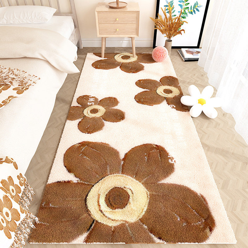 Floral Pattern Decorative Area Rug