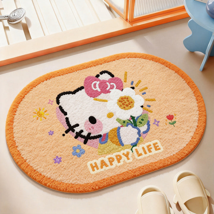 Cartoon Character Bath Rug for Home