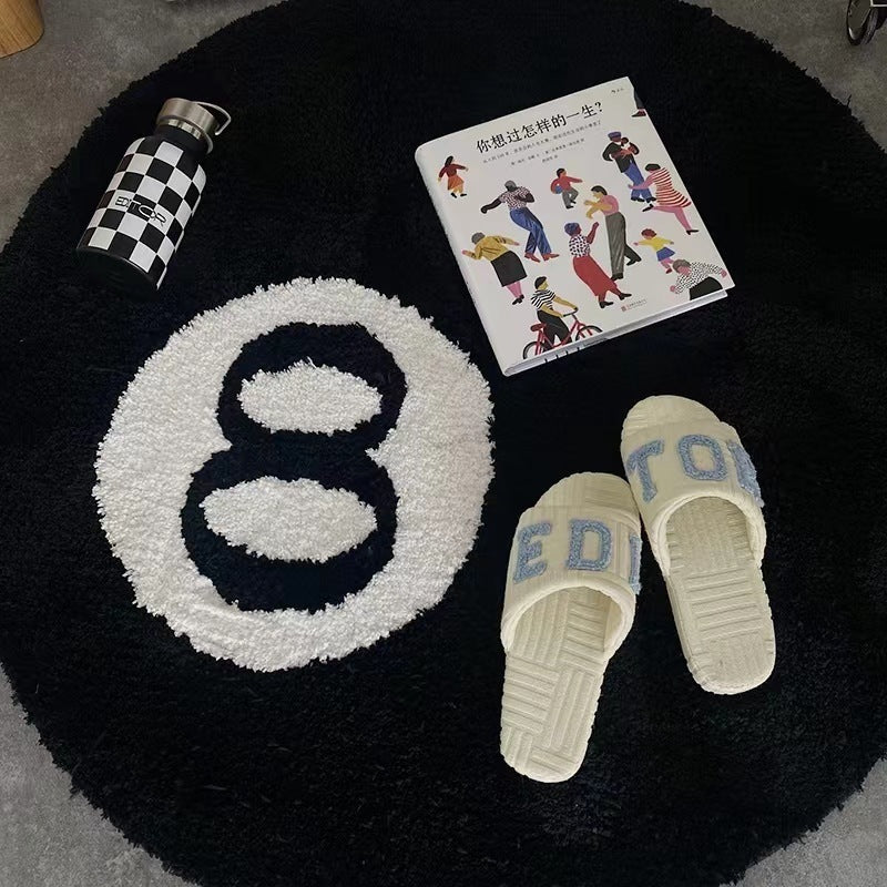 Fun Pool Table Theme Area Rug for Home