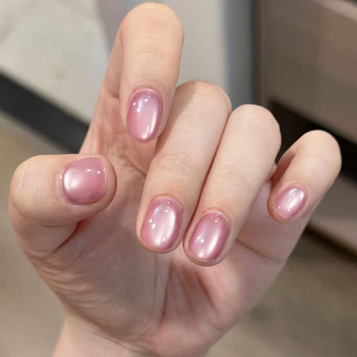 Glossy Acrylic Press-On Nail Set
