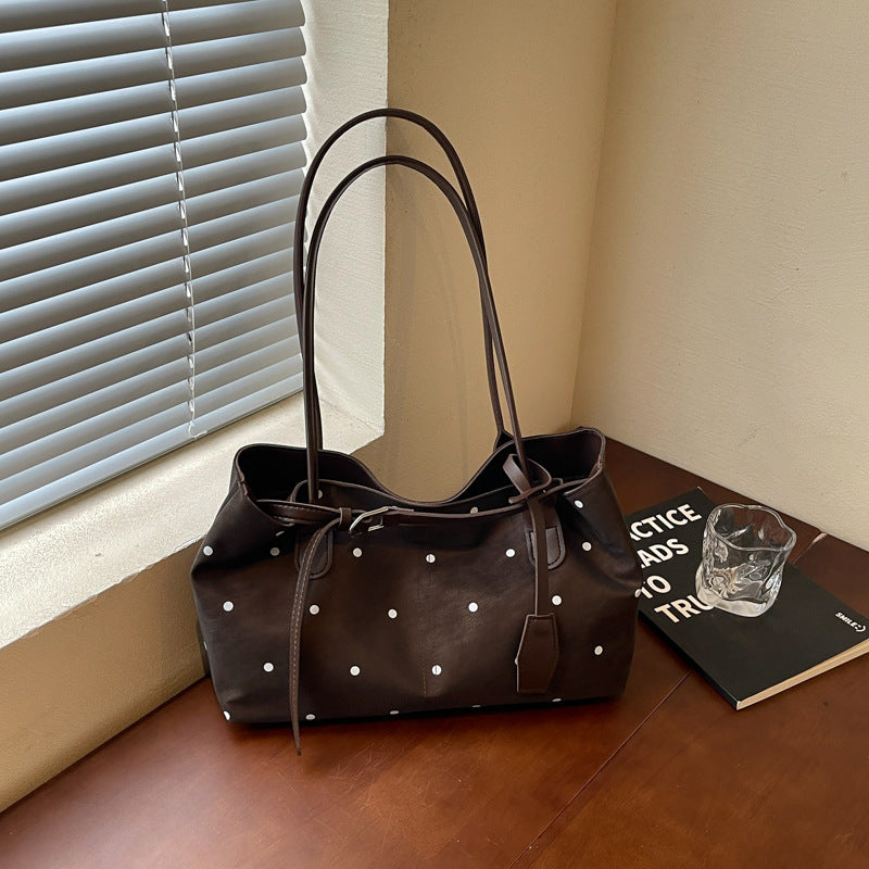 Stylish Suede Tote Bag