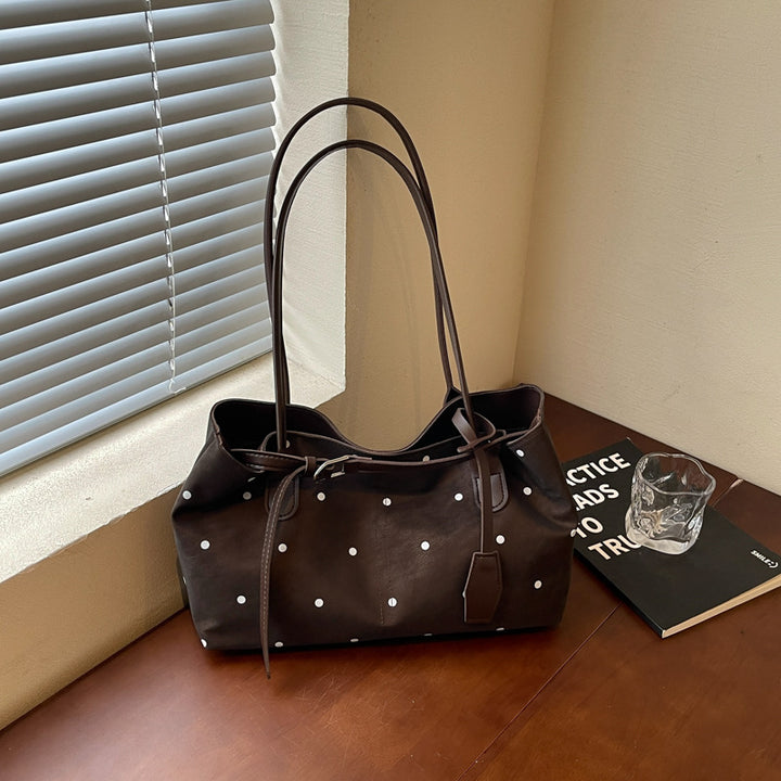 Stylish Suede Tote Bag