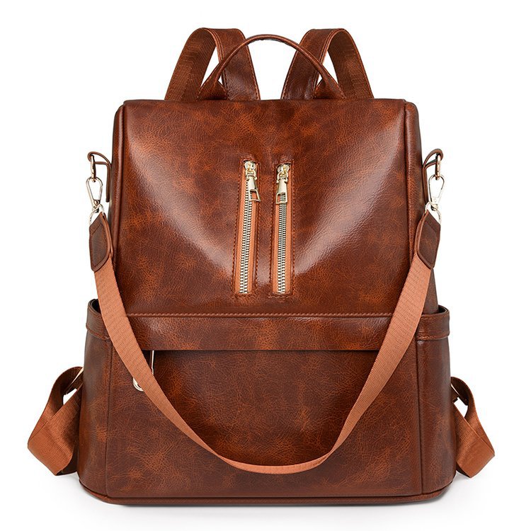Versatile Vegan Leather Backpack Kalsten