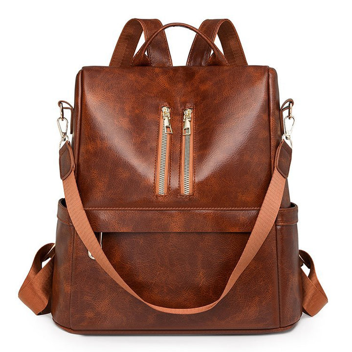 Versatile Vegan Leather Backpack Kalsten