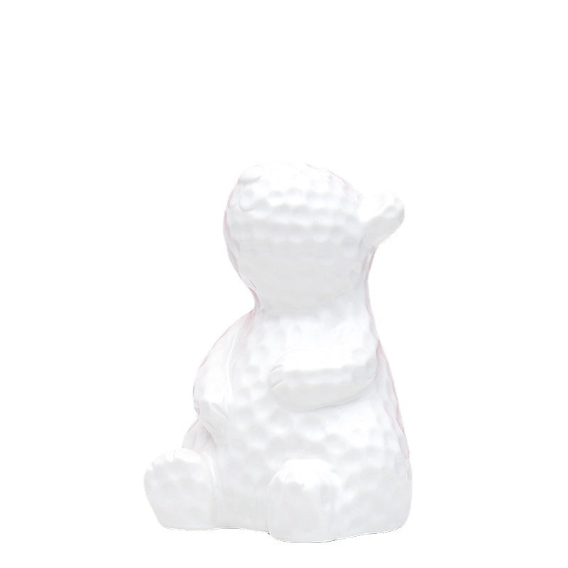 Decorative Ceramic Bear Figurine Kalsten