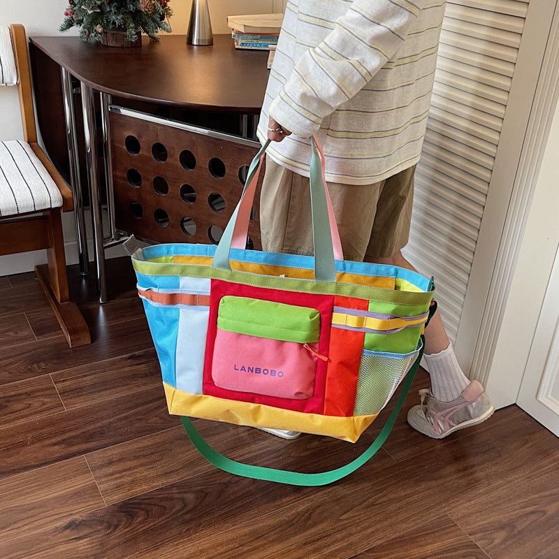 Colorful Utility Tote Bag