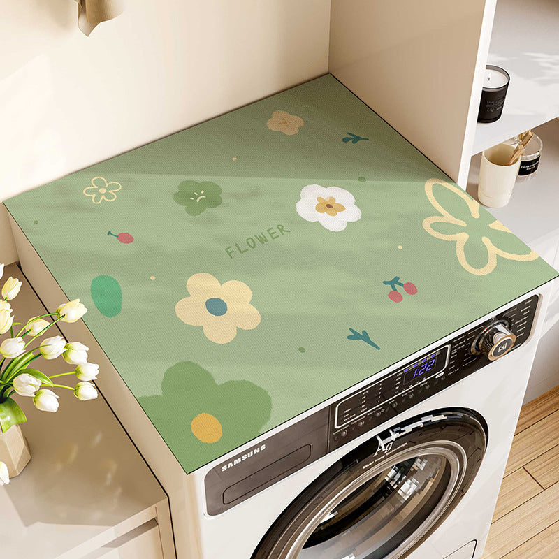 Decorative Laundry Counter Mat