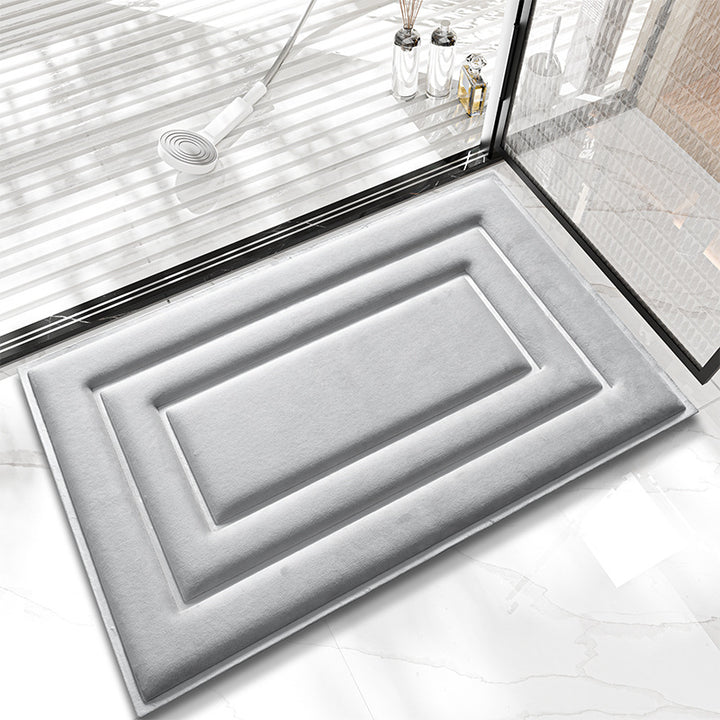 Soft Velvety Bathroom Mat Kalsten