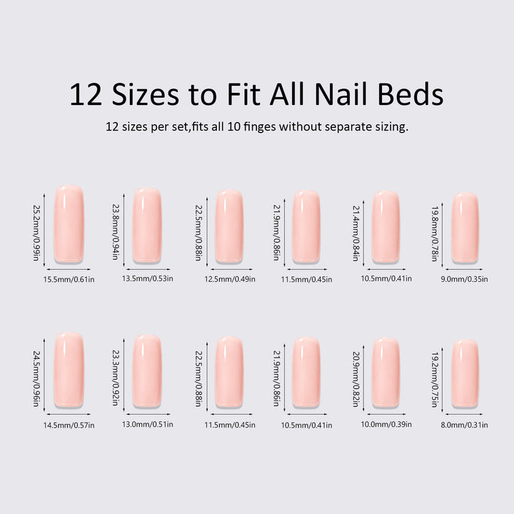 Trendy Artificial Nails Kalsten