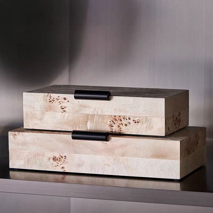 Decorative Wooden Storage Box Set