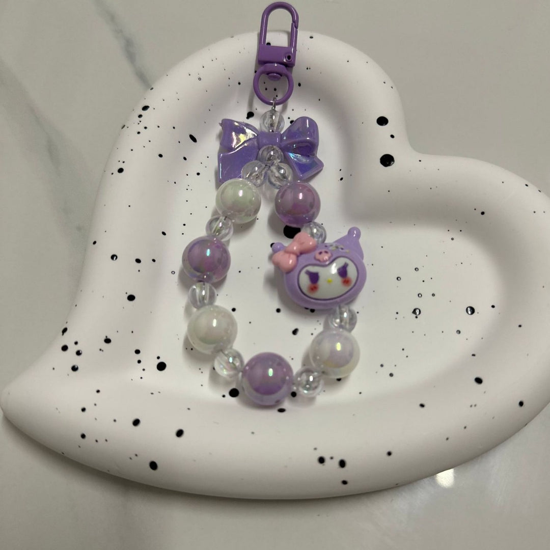 Cute Character Beaded Phone Chain kalsten