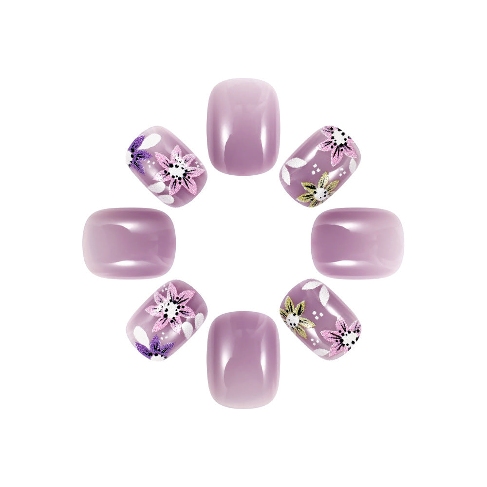 Artistic Floral Design Press-On Nails Kalsten 1787542773