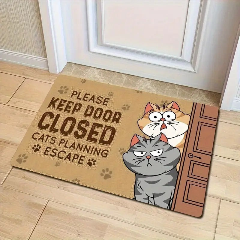 Cartoon-Themed Doormat Kalsten