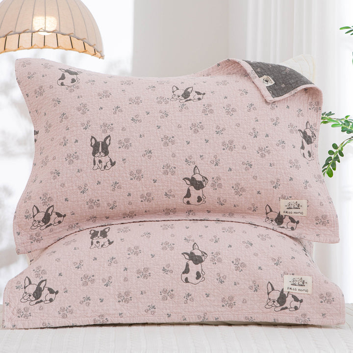 Ladies pillowcase with playful horse motif Kalsten