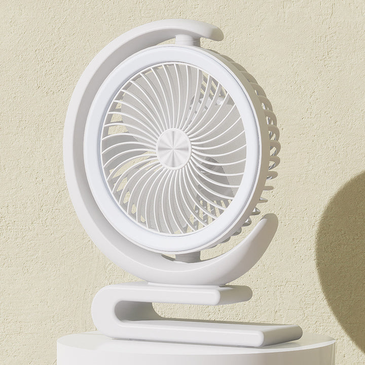 Unisex Adjustable 360-Degree Oscillating Desk Fan Kalsten