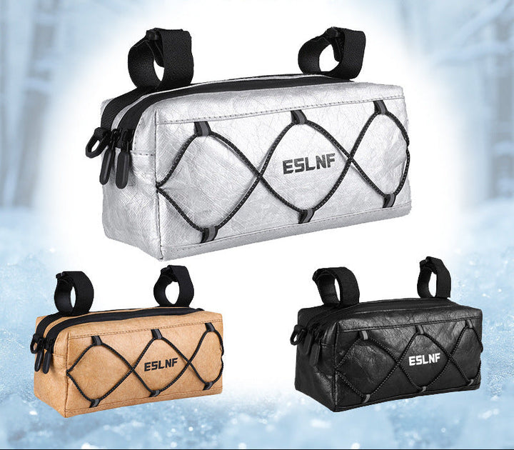 waterproof handlebar organizer bag with quick-release strap system Kalsten