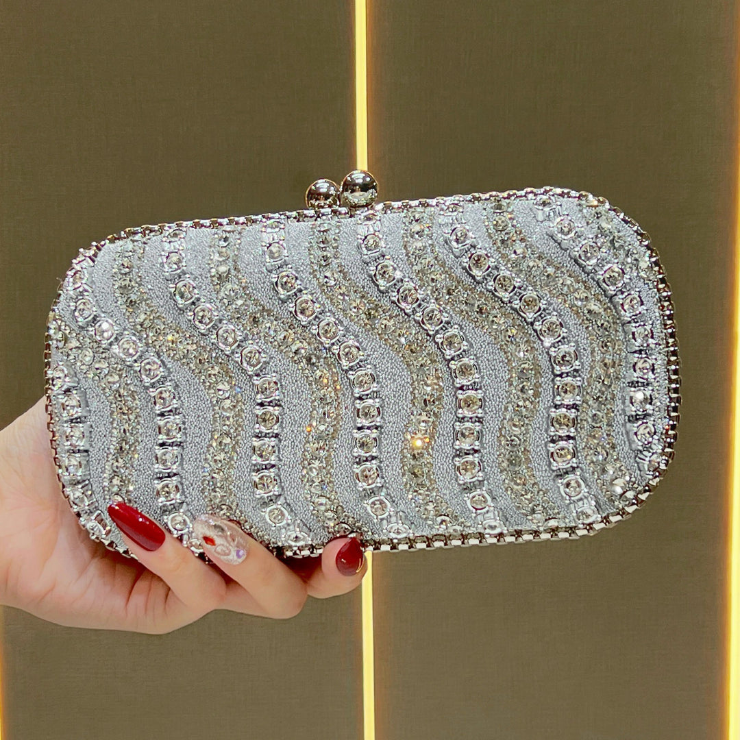 Luxe Bejeweled Evening Clutch