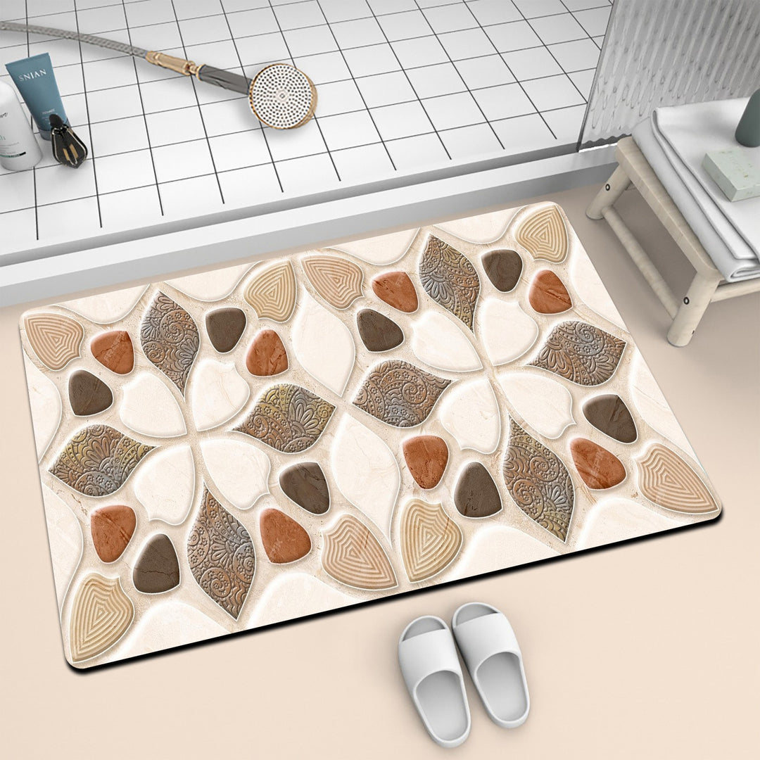 Artistic Mosaic Bath Mat Kalsten