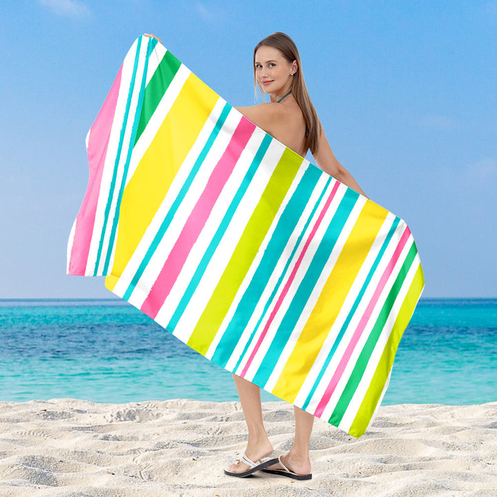 Beach towel with maritime turtle design Kalsten