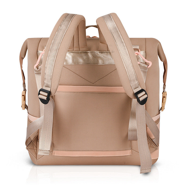 Multi-Functional Diaper Backpack with Insulated Bottle Holder Kalsten