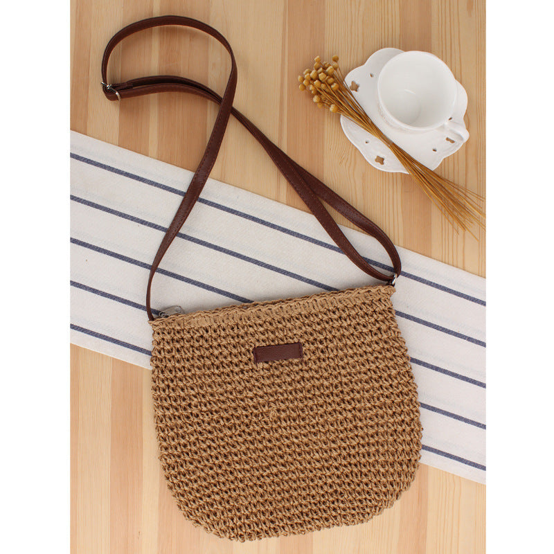 Handcrafted Shoulder Bag Made from Natural Materials Kalsten
