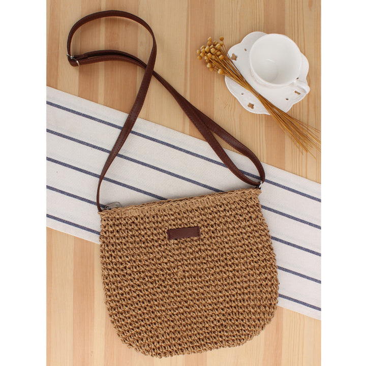 Handcrafted Shoulder Bag Made from Natural Materials Kalsten