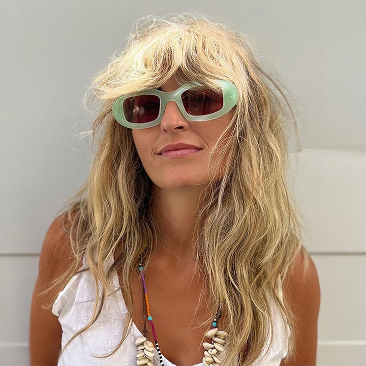 Women's Fashion Sunglasses with Soft, Curved Frame Kalsten