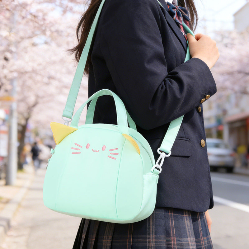 Cute Cat-Themed Insulated Lunch Bag Kalsten