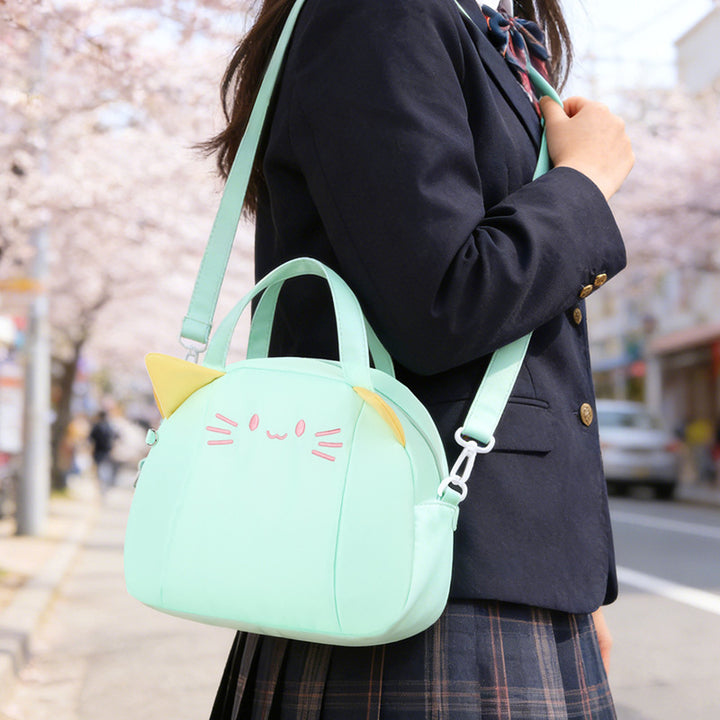 Cute Cat-Themed Insulated Lunch Bag Kalsten