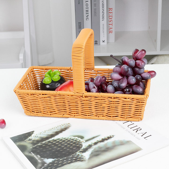 Handcrafted Wicker Storage Caddy Kalsten