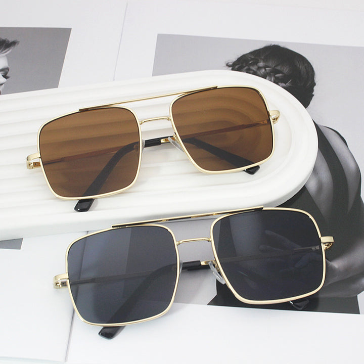 Fashionable Oversized Sunglasses in Elegant Square Design Kalsten