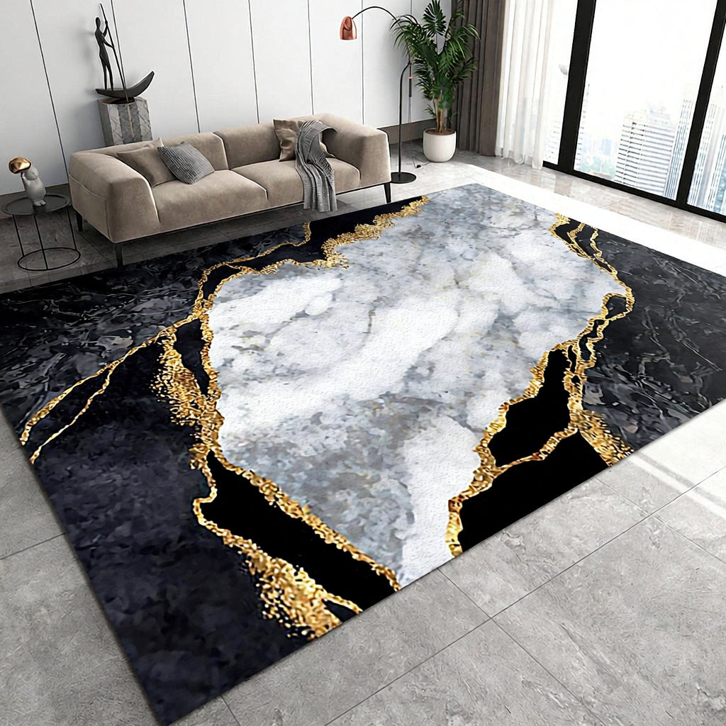 Luxurious Geometric Area Rug Kalsten