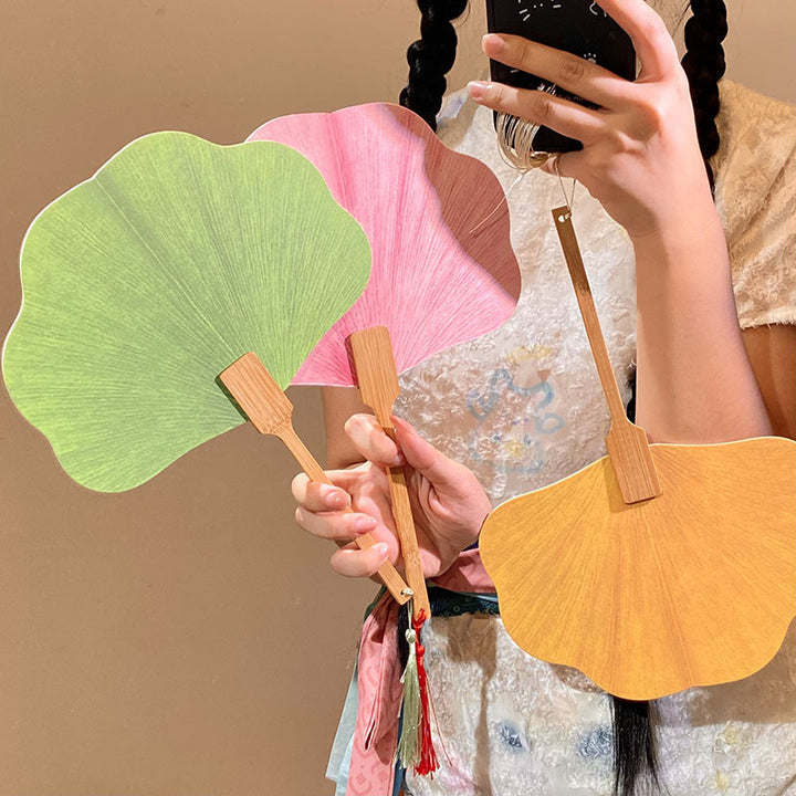 Hand fan with elegant cherry blossom pattern Kalsten