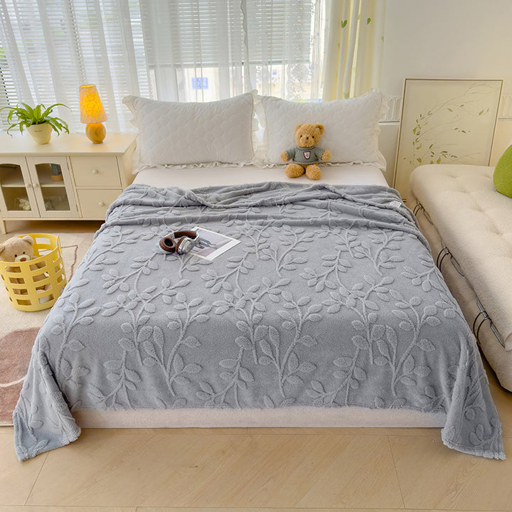 Decorative Floral Throw Blanket