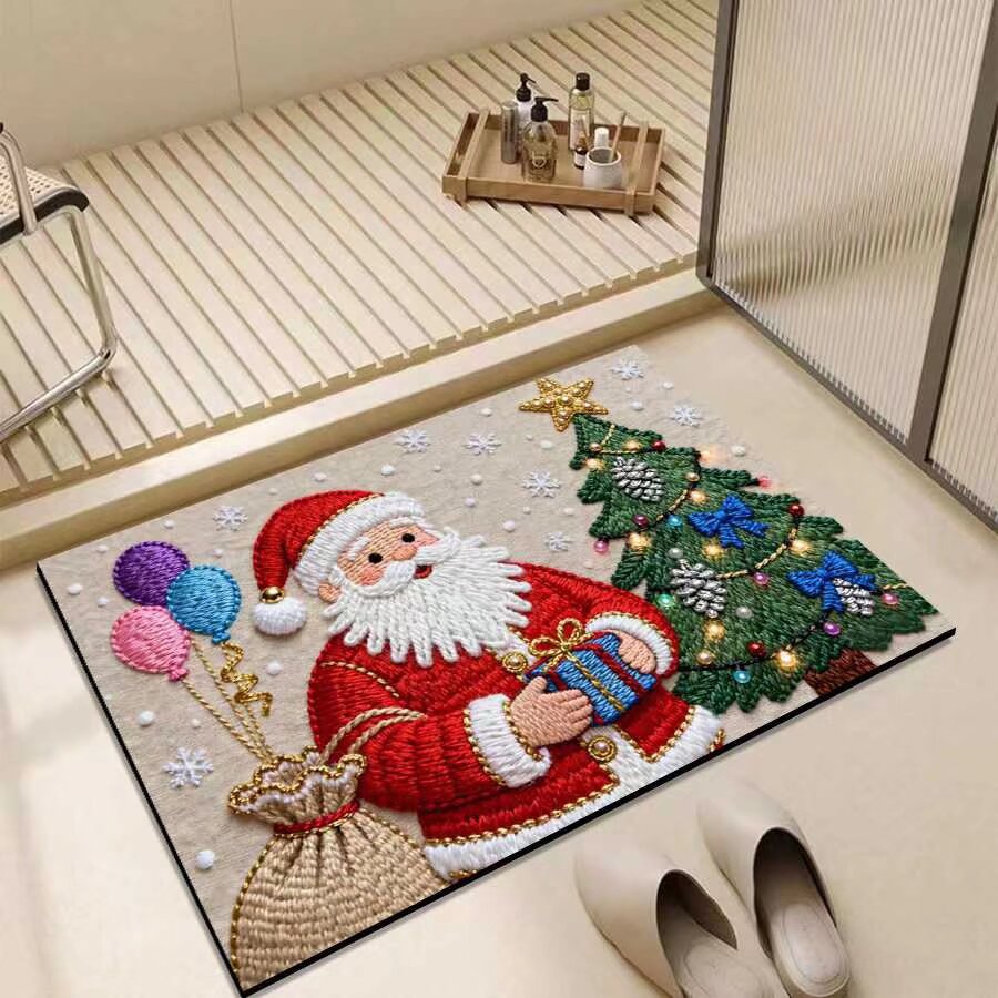Christmas-Themed Entrance Mat Kalsten