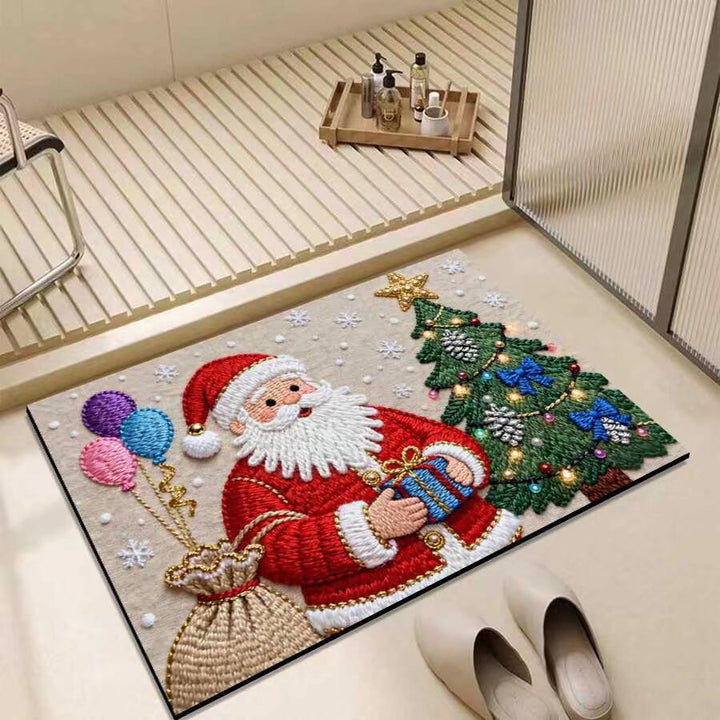 Christmas-Themed Entrance Mat Kalsten